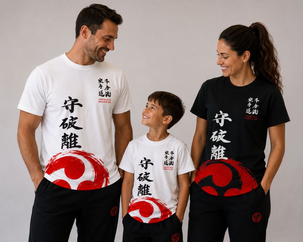 2026 Soke Cup Commemorative T-Shirt – Shu Ha Ri (Black or White)